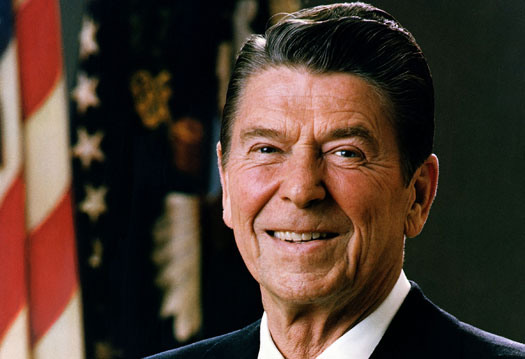 Official portrait of President Reagan, 1981
