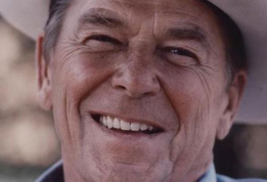 Ronald Reagan at Rancho del Cielo, 1976